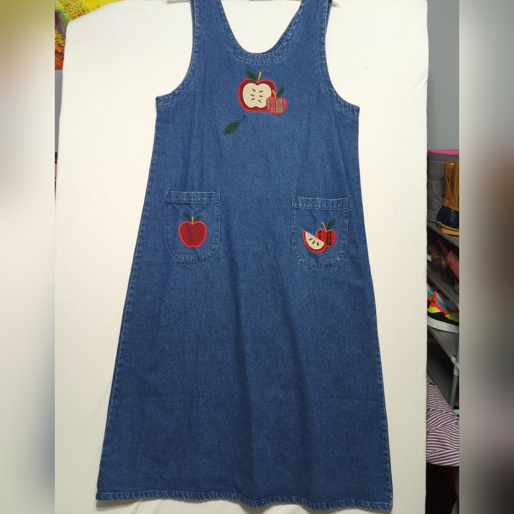 Vintage Mandal Bay Denim Apple Jumper XL